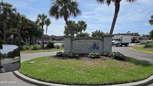 159 Beach Club Villa Dr Unit 159, Fripp Island, SC 29920 - community / neighborhood sign with a residential view