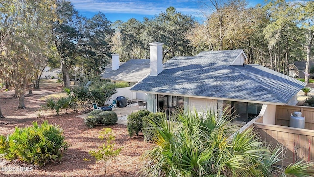 view of rear view of house