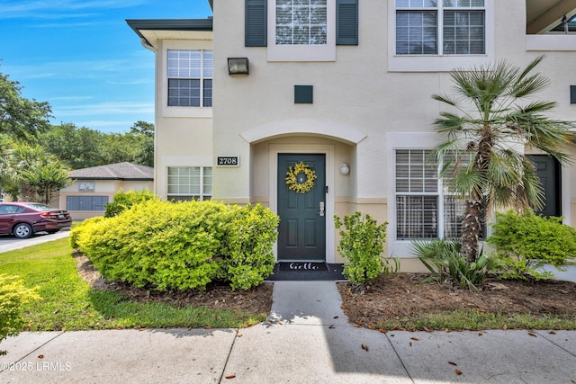 897 Fording Island Rd Unit 2708, Bluffton, SC 29910 - doorway to property featuring stucco siding