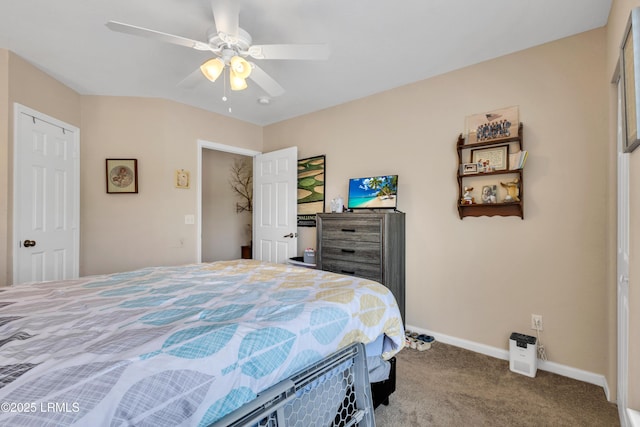 897 Fording Island Rd Unit 2708, Bluffton, SC 29910 - bedroom featuring carpet floors, baseboards, and a ceiling fan