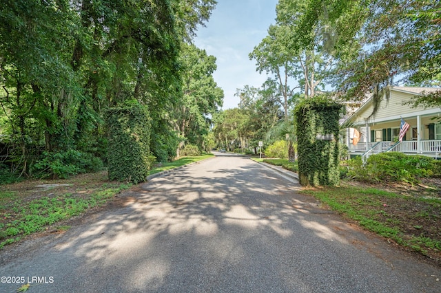 2654 Broad St, Beaufort, SC 29902 - view of asphalt road
