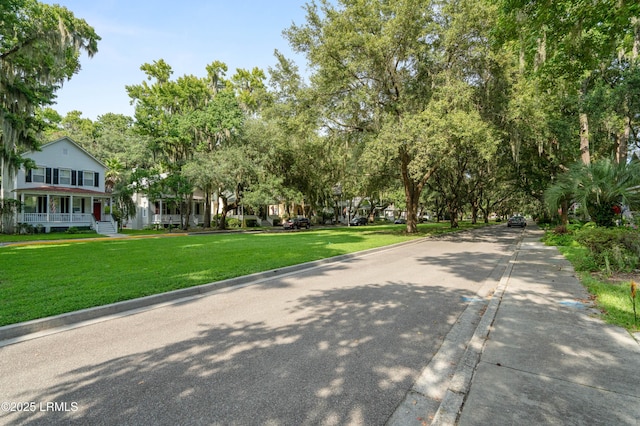 2654 Broad St, Beaufort, SC 29902 - view of property's community with a yard