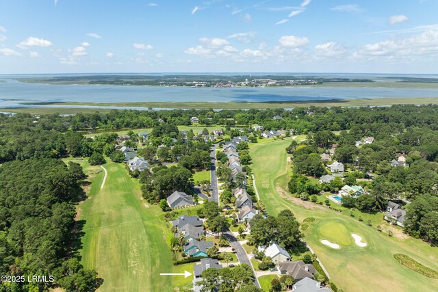 49 National Blvd, Beaufort, SC 29907 - view of property location featuring a local golf course, nearby suburban area, and a large body of water