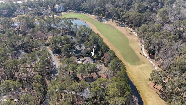 64 Osprey Cir, Okatie, SC 29909 - aerial view of property's location with a golf club and a nearby body of water