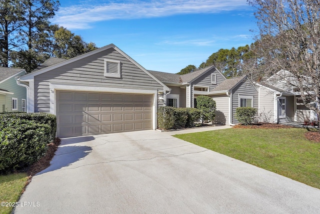 15 Padgett Dr, Bluffton, SC 29909 - ranch-style house with a garage and a front yard