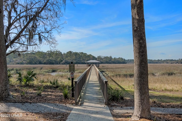 2712 Bluestem Dr, Beaufort, SC 29902 - view of yard featuring a rural view