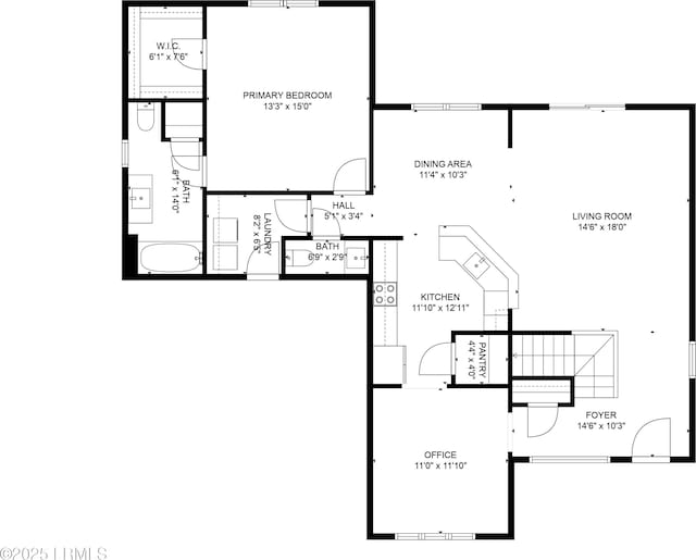 1 Broadland Cir, Bluffton, SC 29910 - view of floor plan / room layout