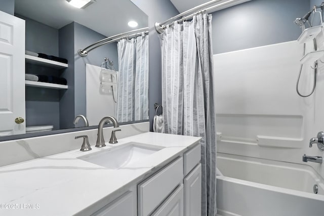 1 Broadland Cir, Bluffton, SC 29910 - bathroom with vanity and shower / tub combo