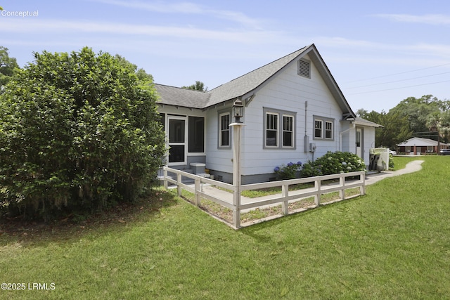 1413 Pigeon Point Rd, Beaufort, SC 29902 - back of property featuring roof with shingles
