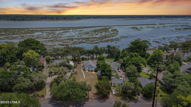 1413 Pigeon Point Rd, Beaufort, SC 29902 - bird's eye view of a large body of water