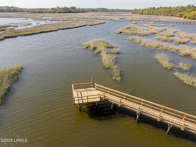104 Barnaby Blf, Seabrook, SC 29940 - dock area with a water view