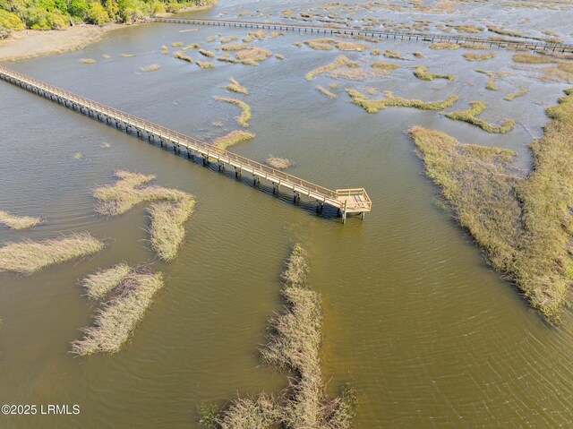 104 Barnaby Blf, Seabrook, SC 29940 - bird's eye view of a large body of water