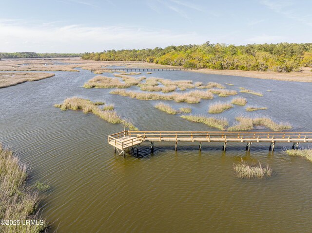 104 Barnaby Blf, Seabrook, SC 29940 - dock area with a water view