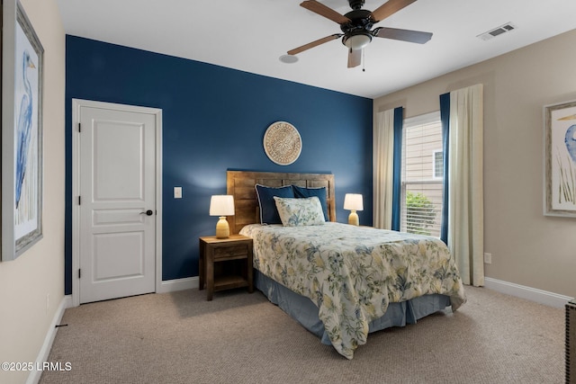149 Kings Creek Dr, Bluffton, SC 29909 - carpeted bedroom featuring baseboards and a ceiling fan