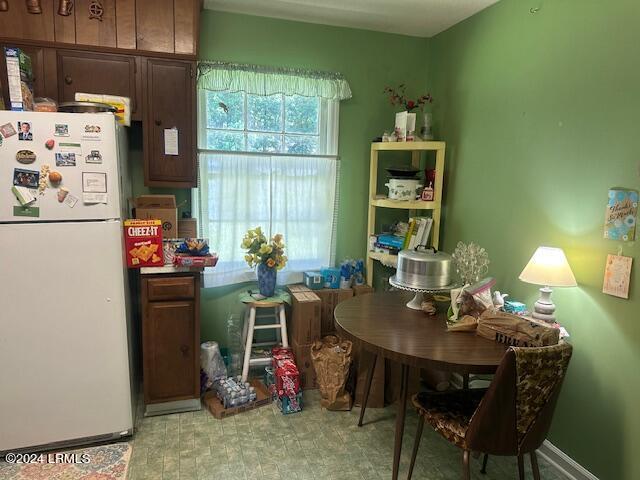 view of dining area