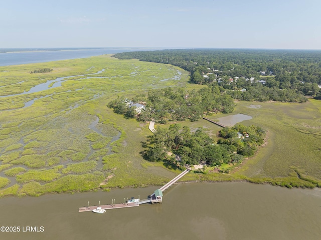 7 Canton Row, Beaufort, SC 29906 - aerial view of property's location featuring a large body of water