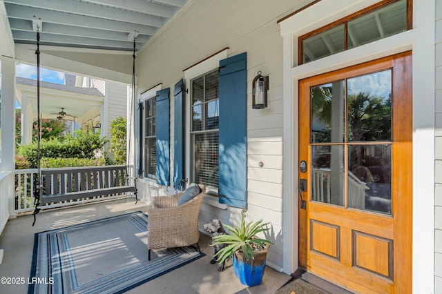 7 Canton Row, Beaufort, SC 29906 - entrance to property with covered porch