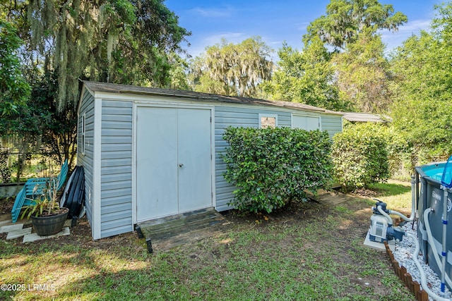 702 Center Dr W, Beaufort, SC 29902 - view of shed with fence