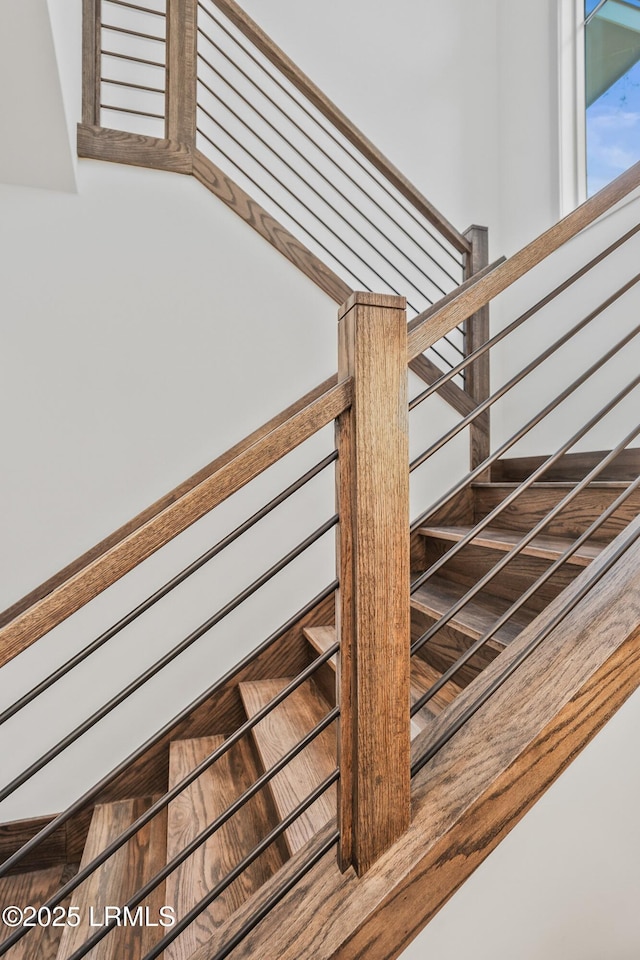 view of staircase