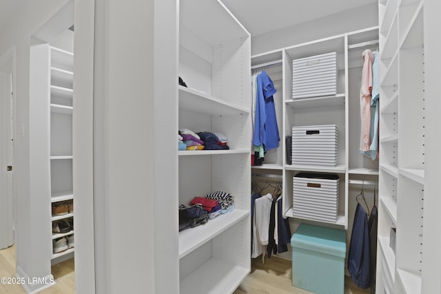 7 Three Mast Ln Unit 7, Hilton Head Island, SC 29928 - walk in closet featuring wood finished floors