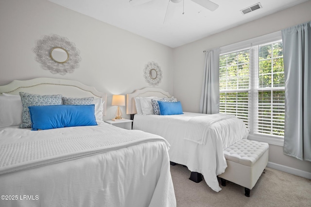 56 Waterford Dr, Bluffton, SC 29910 - bedroom with carpet floors and a ceiling fan