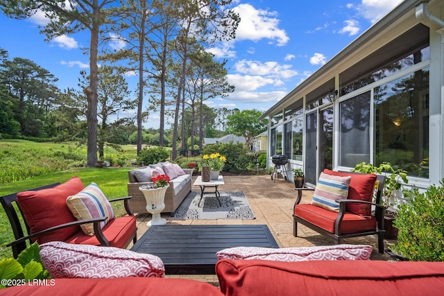 56 Waterford Dr, Bluffton, SC 29910 - view of patio / terrace with an outdoor hangout area