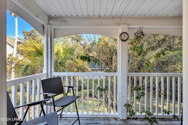 sunroom / solarium with a wealth of natural light