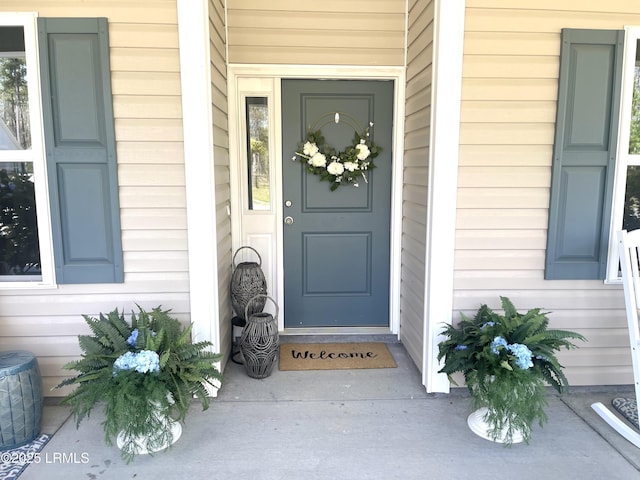 view of property entrance