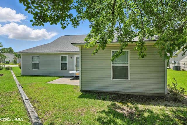 55 Broadland Cir, Bluffton, SC 29910 - back of house with a patio and a lawn