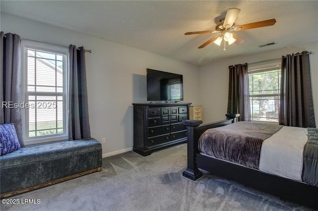 55 Broadland Cir, Bluffton, SC 29910 - bedroom with carpet floors and a ceiling fan