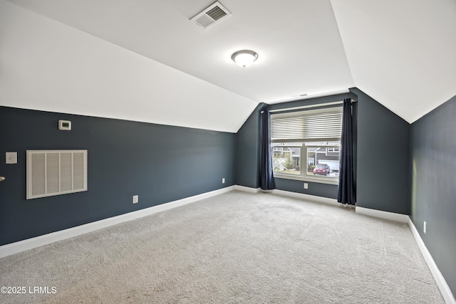 227 Wooden Wheel Ln, Okatie, SC 29909 - bonus room with carpet, lofted ceiling, and baseboards