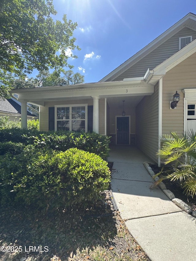 3 Enoree Way, Beaufort, SC 29906 - view of doorway to property