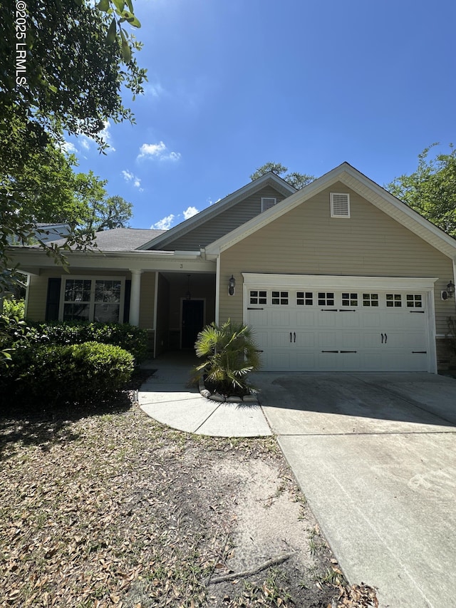 3 Enoree Way, Beaufort, SC 29906 - single story home with a garage and driveway