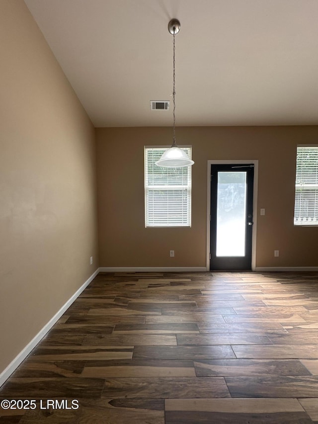 3 Enoree Way, Beaufort, SC 29906 - unfurnished dining area with wood finished floors and baseboards
