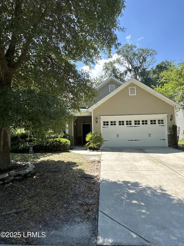 3 Enoree Way, Beaufort, SC 29906 - view of front facade with an attached garage and concrete driveway