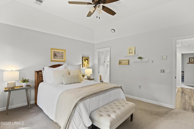 485 Bb Sams Dr, Saint Helena Island, SC 29920 - bedroom featuring carpet floors and a ceiling fan