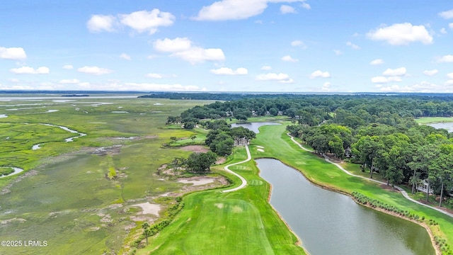 485 Bb Sams Dr, Saint Helena Island, SC 29920 - aerial view of property's location with a large body of water and a local golf course