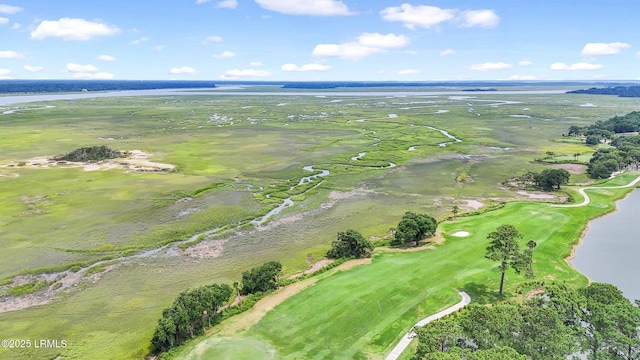 485 Bb Sams Dr, Saint Helena Island, SC 29920 - aerial overview of property's location featuring a nearby body of water and a golf course