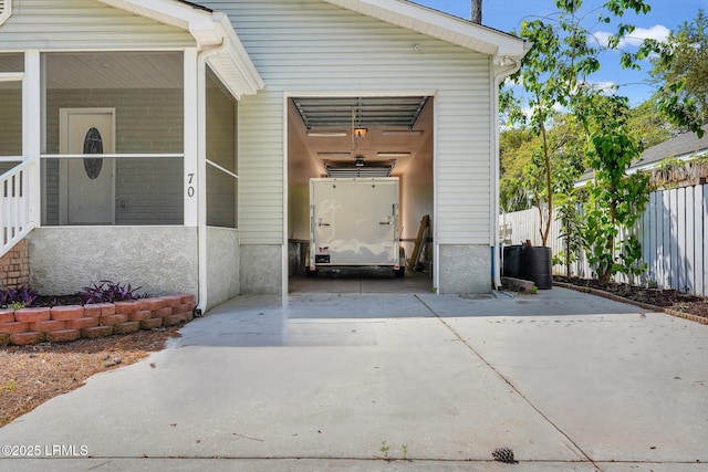 47 River Tree Cir, Bluffton, SC 29910 - entrance to property with driveway and fence