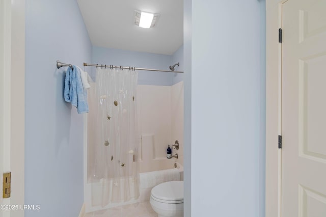 10 Old Barn Rd, Beaufort, SC 29907 - bathroom with shower / tub combo and toilet