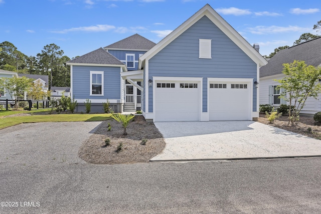 14 Skipperling Ct, Bluffton, SC 29909 - traditional home featuring driveway, a garage, and roof with shingles