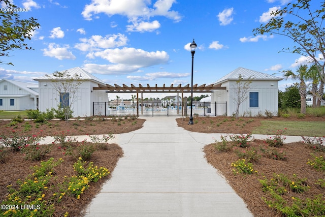 1549 Sanctum St, Ridgeland, SC 29936 - surrounding community featuring fence and a gate