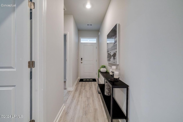 1549 Sanctum St, Ridgeland, SC 29936 - hall with light wood finished floors and baseboards