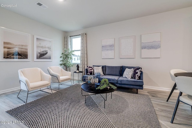 1549 Sanctum St, Ridgeland, SC 29936 - living area with baseboards and light wood finished floors