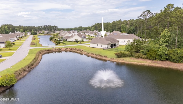 135 Danbridge Ct, Bluffton, SC 29910 - aerial view of residential area featuring a nearby body of water