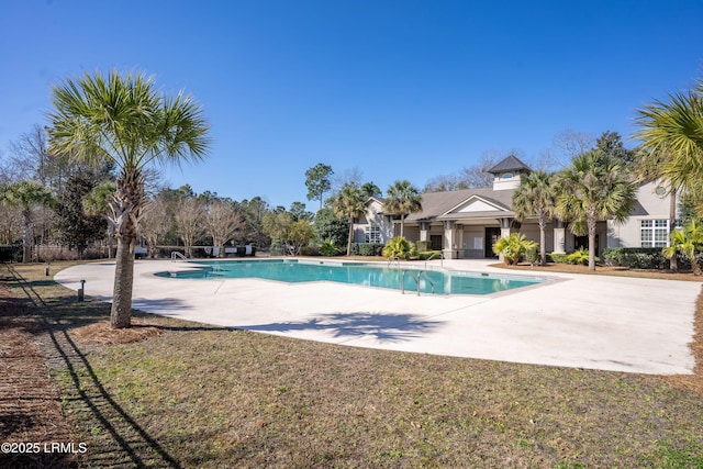 135 Danbridge Ct, Bluffton, SC 29910 - community pool featuring a patio area