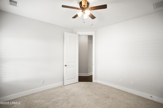 135 Danbridge Ct, Bluffton, SC 29910 - empty room featuring carpet flooring, a ceiling fan, and a smoke detector