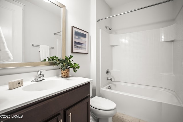 135 Danbridge Ct, Bluffton, SC 29910 - full bathroom with vanity, bathing tub / shower combination, and tile patterned flooring