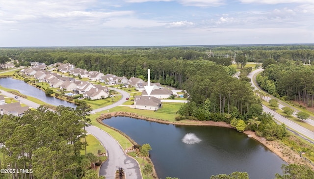 135 Danbridge Ct, Bluffton, SC 29910 - aerial overview of property's location with a large body of water and nearby suburban area