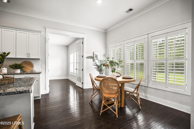 135 Danbridge Ct, Bluffton, SC 29910 - dining space with baseboards and dark wood finished floors